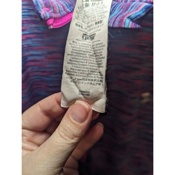 Under Armour Womens Tech Twist multi color purple 1/4 Zip Pullover Size Small - Picture 7 of 13